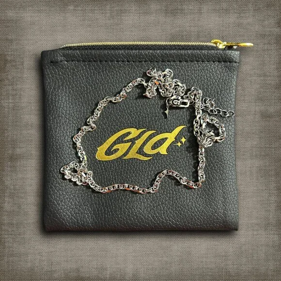 White Gold GLD Box Chain Necklace 20" Can Be Adjusted to 22" NWT - Picture 3 of 8